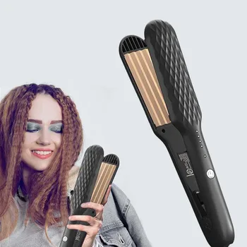 Ferro per capelli 3D Piegatrice per capelli Professionale Volumizzante Ferro arricciacapelli Mais Perm Soffice stecca Ferro piatto Strumenti per lo styling dei capelli