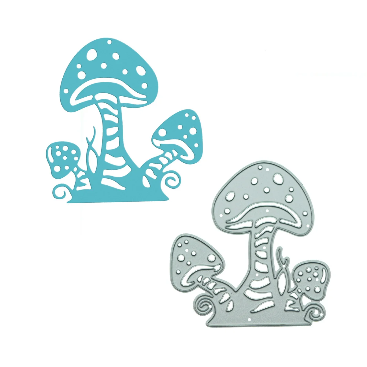 

Mushroom Pattern Decoration Clipart Template DIY Metal Cutting Die Scrapbook Making Gift Greeting Card Paper Manual Craft Mold