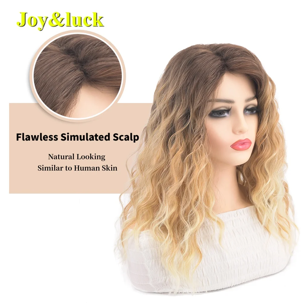 Pelo Suelto Ondas Al Agua Pelo Corto Boda Peluca Ondulada De Agua