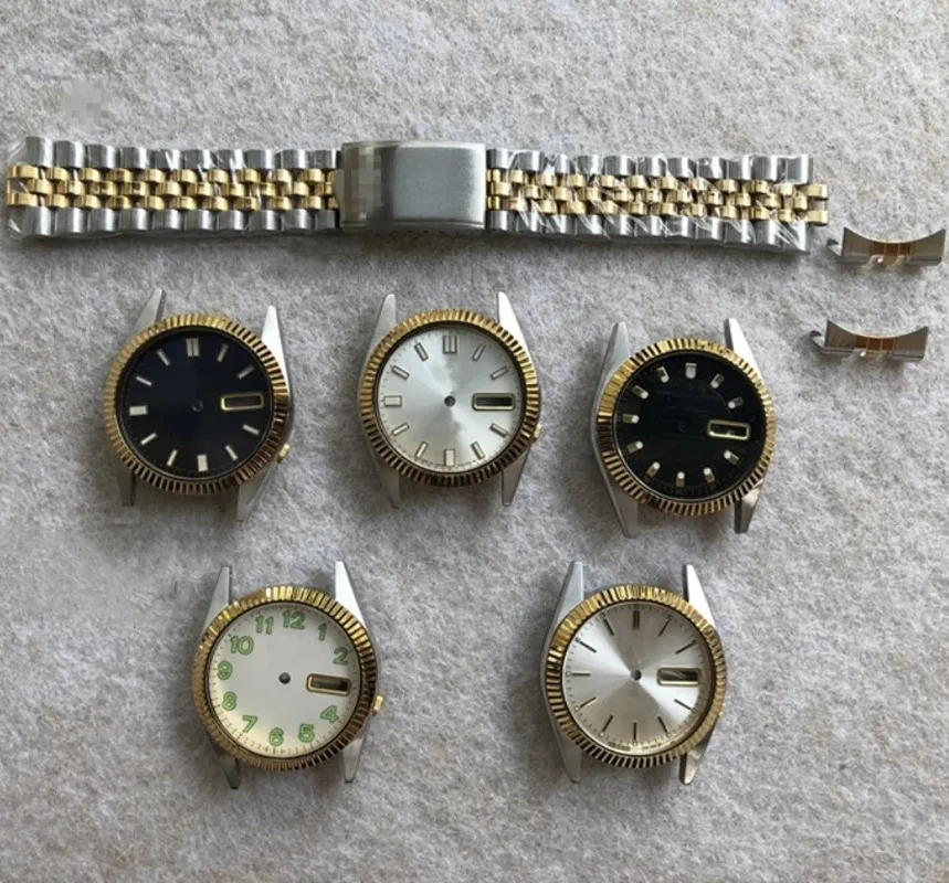 Механический чехол для часов Seiko 7009A/7s26A водонепроницаемые часы с двойным