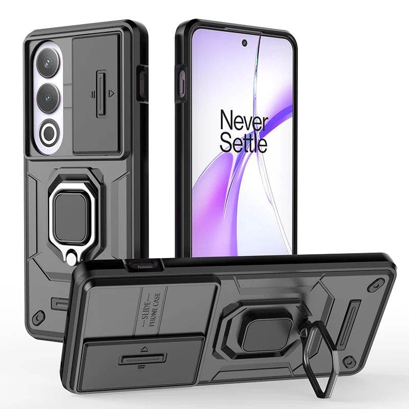Per Oneplus Ace 3 V Custodia Antiurto Pc + Tpu Armor Slide Custodia Protettiva Per Obiettivo Della Fotocamera Cover Posteriore Per One Plus Ace 3 V