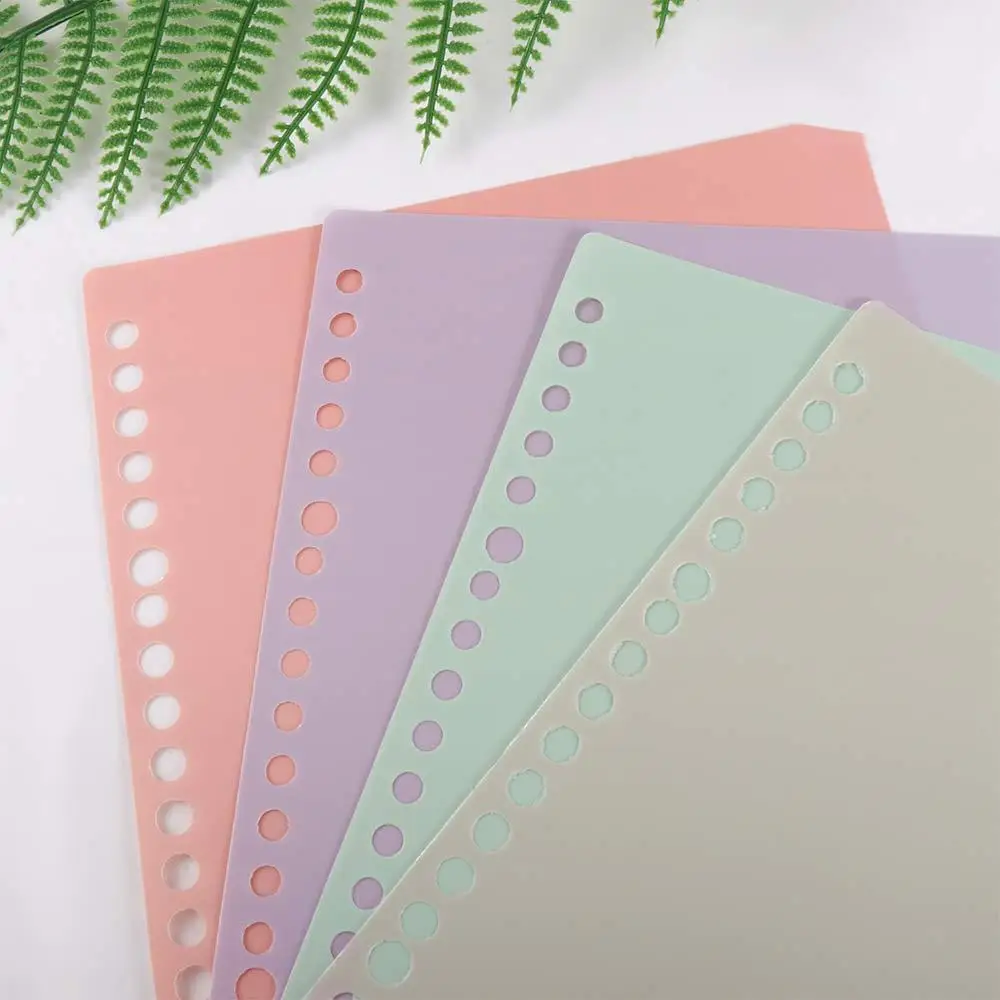 Coil Book Diary Bookmark B5 A5 A4 Binder Index Dividers Binder Index Page Loose-leaf Inner Page Notebook Separator