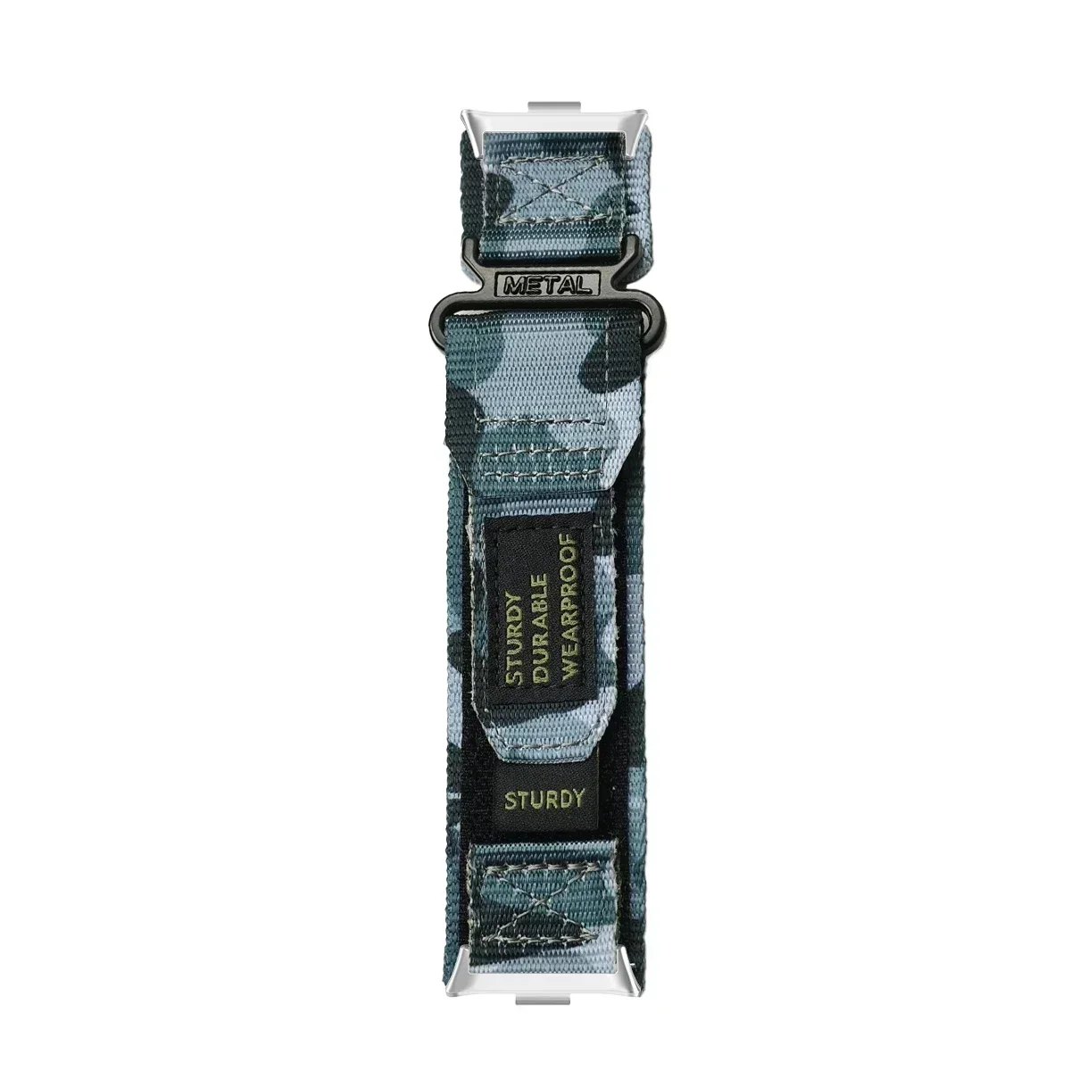 Enhanced Nylon Loop Sports Bracelet for Smartwatches - Adjustable and Replaceable Wristband