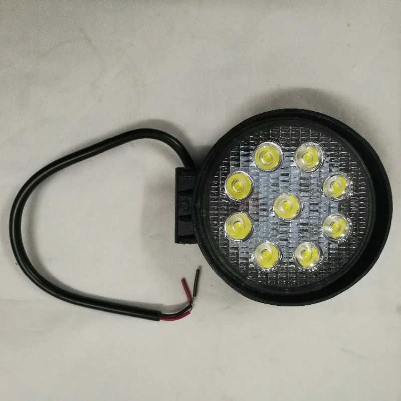 

Светодиодные рабочие фонари 27 Вт для внедорожников, инженерных транспортных средств, ATV, лампа 12 В, освещение для трактора, грузовика, лодки, внедорожника, UTV, освещение на крышу автомобиля