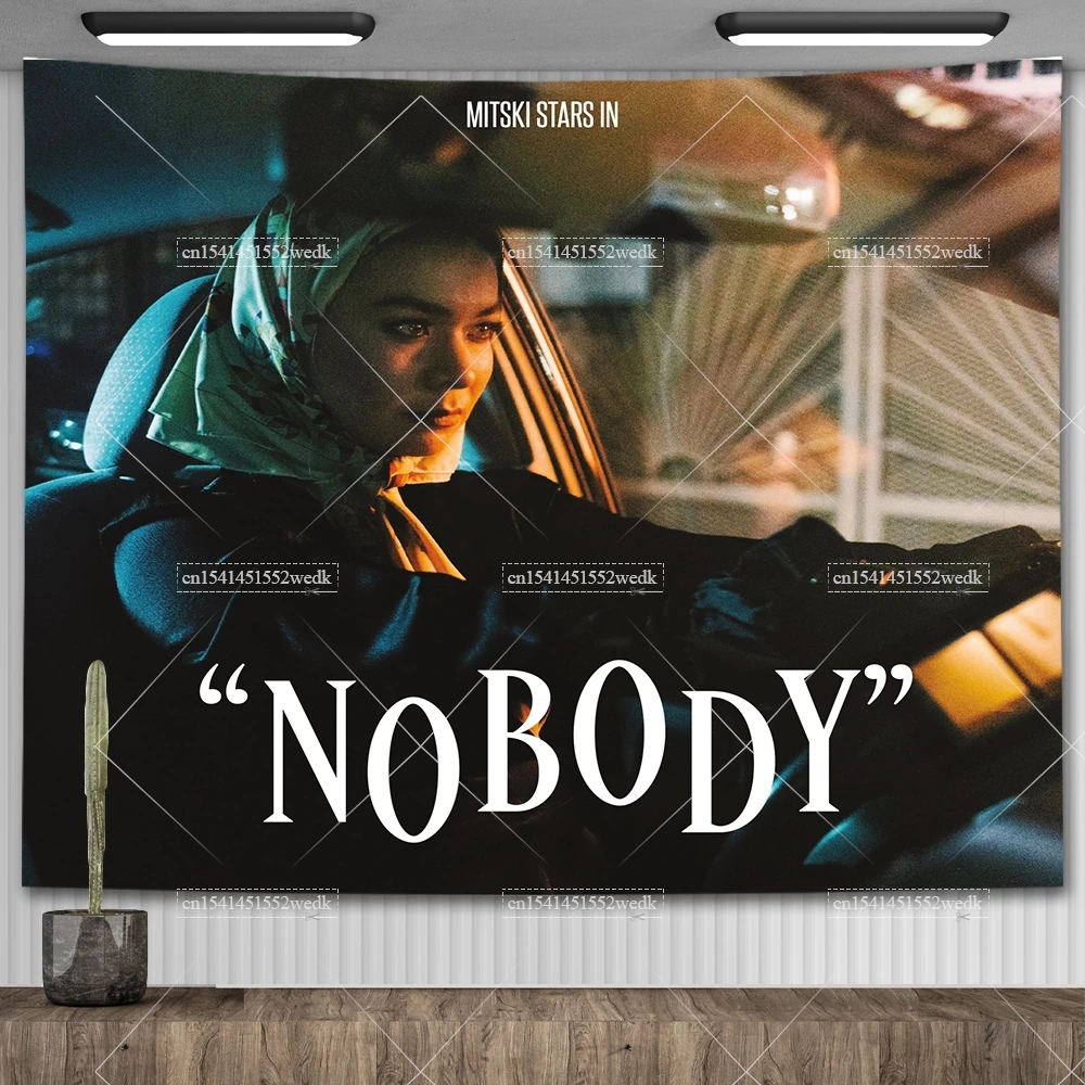 Mitski Be The Cowboy Puberty Posters Music Album Cover Hippie Tapestry Aesthetic Wall Art Wallpapers Room Decoration Tapestries