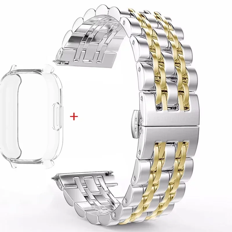 Stainless Steel Strap and TPU Case Bracelet