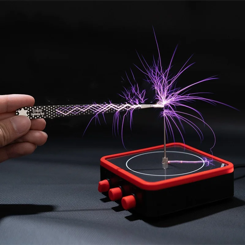 

110-220V AC 50Hz/60Hz Tesla Coil Flat-panel Bluetooth Music Tesla Coil High Frequency and High Voltage Pulse Test Apparatus 100W