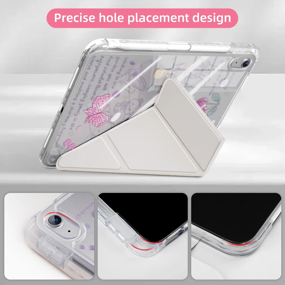 Enhanced Shockproof Smart Tablet Case - Versatile Protective Cover