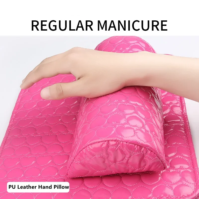 2Pcs Nail Art Pillow Set Nail Pillow Art Mat Pad Manicure Hand Arm Rest Cushion Soft Manicure Equipment Salon Tools