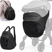 4 in 1 Baby Stroller Dedicated Accessories Pram Rain Cover Mosquito Net Hanging Bag Mummy Bag Sunshade Wheel Accessories