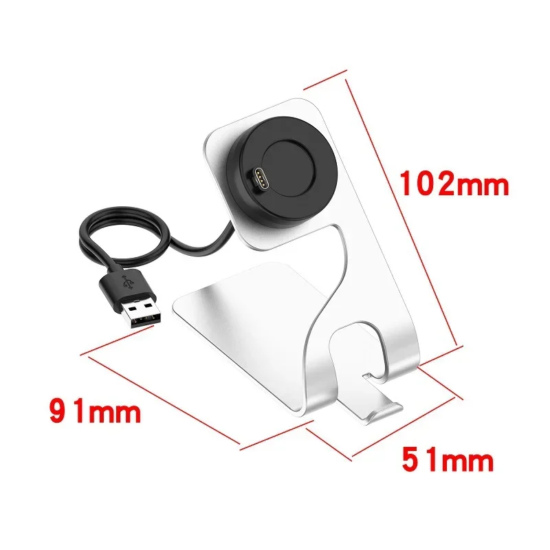 Charger Stand for Garmin Venu 3S Fenix 7X Pro 6 6X 6s Charging/ Vivoactive 3 4 4S Cable Dock Cord for Fenix 5 5X Plus/ Instinct2 apple watch charger stand apple watch charging bracket galaxy watch charger stand watch charging adapter