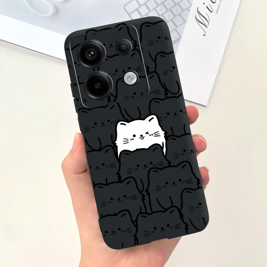 Cute Fashion Cartoon Soft Silicone Phone Case - Enhanced Protection Bumper Cover