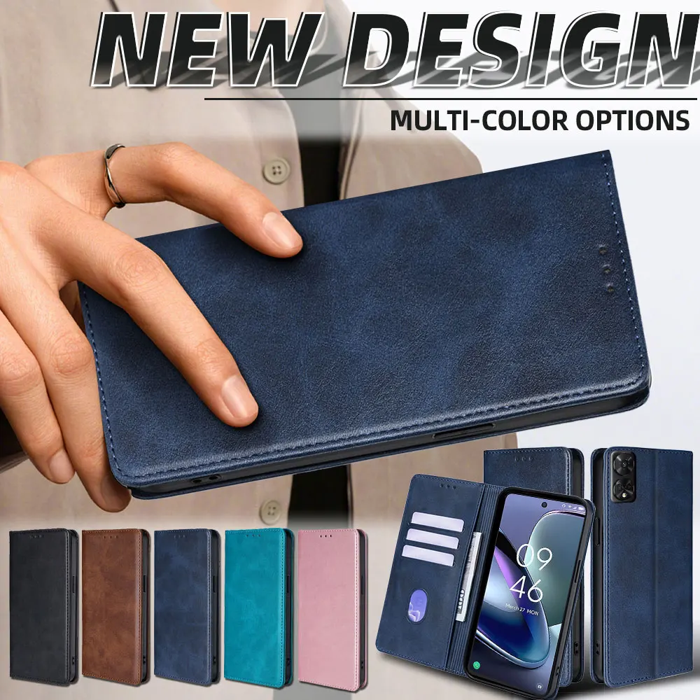 Magnetic Flip Leather Wallet Phone Case - Premium Protective Book Cover