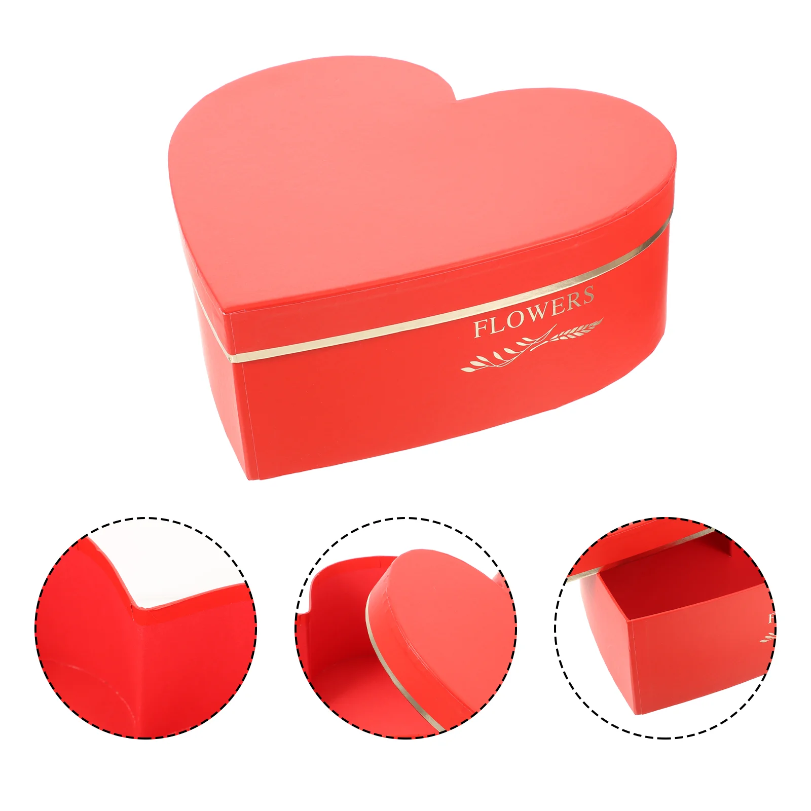 

Heart Shaped Gift Box Small Boxes with Lids The Flower Girl for Centerpieces Christmas Paper Presents Bridesmaid Floral