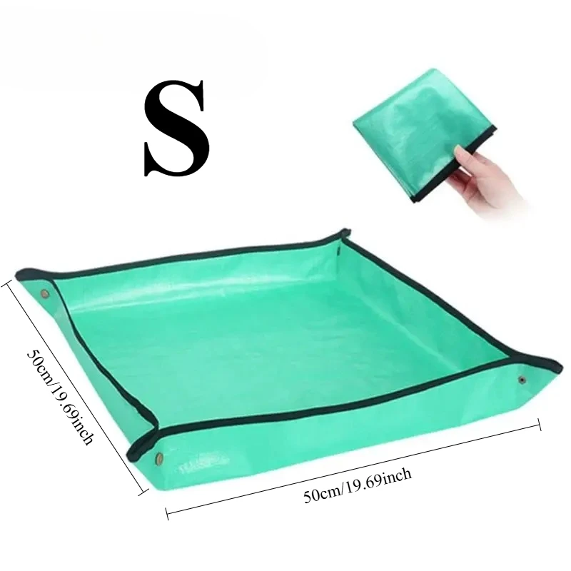 1PC Flower Pot Transplant Pad, Gardening Planting Pad, Foldable Flower Pot Pad, Reusable, Suitable for All Seasons