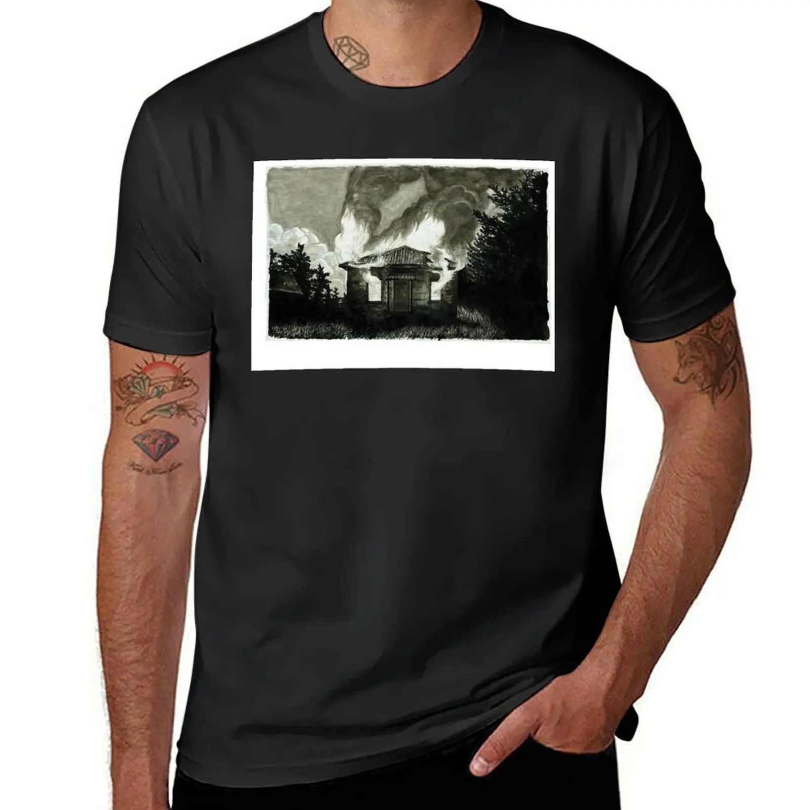 

Mount Eerie - Lost Wisdom T-Shirt boys whites oversized sublime Men's t shirts