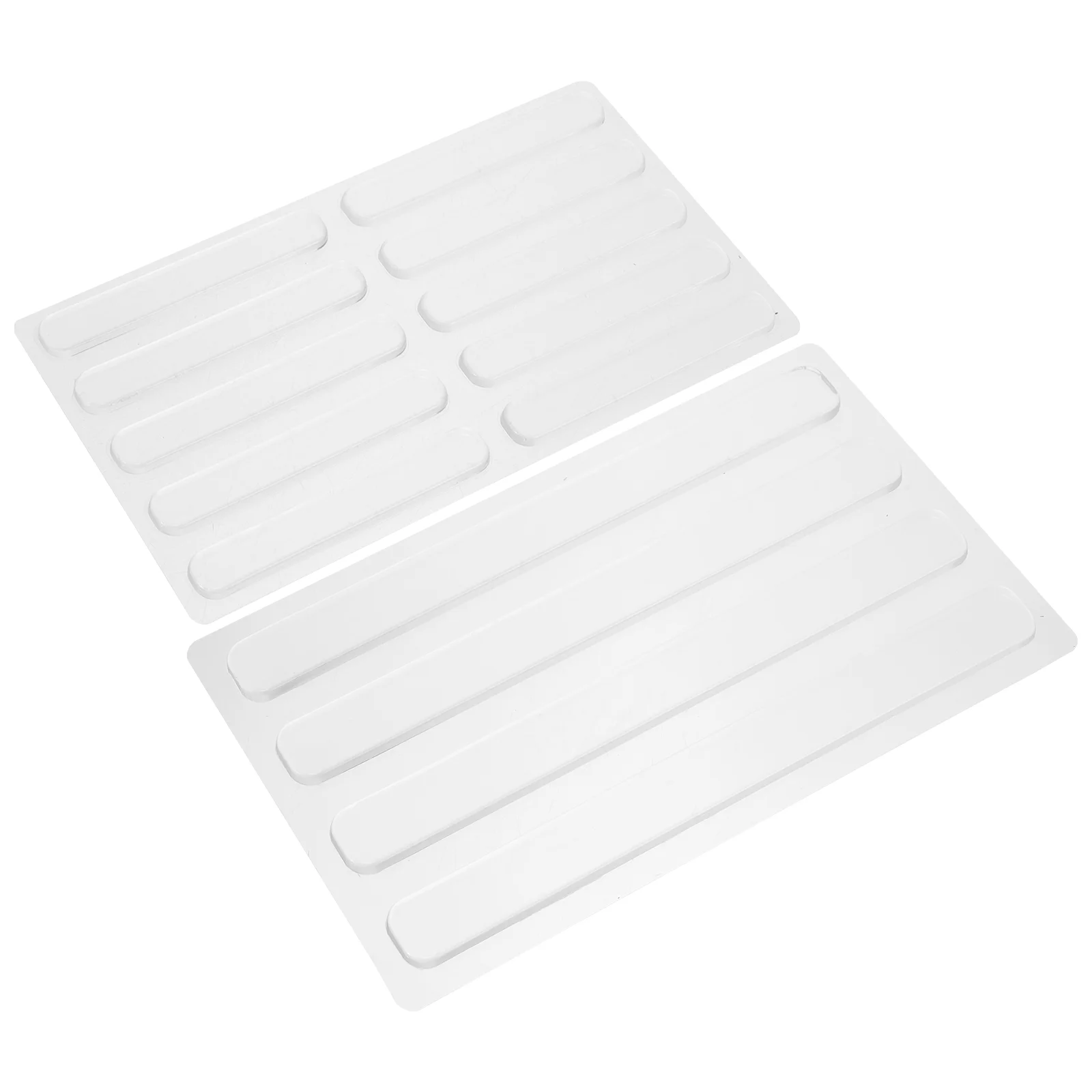 

14pcs Cabinet Door Anti-collision Strip Drawer Silicone Bumpers Cabinet Bumper Strips