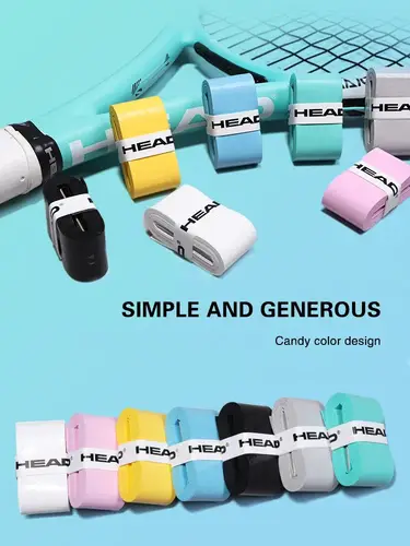 HEAD Tennis Racket Overgrip Sweat Band Absorption Grip PU Badminton Racket Handle Grip Tennis Griptape Padel Racket Grip - Image 5