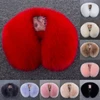 Women Faux Fur Collar Scarves Winter Warm Soft Fake Fur Ladies Scarfs For Coat Parkas Jackets Outerwear Fur Neck Collar 1