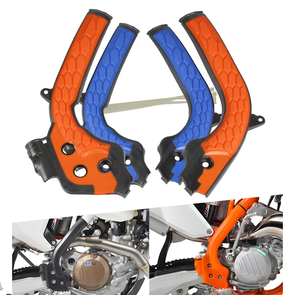 For KTM SX SXF XC XCF XCW EXC EXCF For Husqvarna TE FE TX FX Motorcycle Frame Guards Protection 17-18