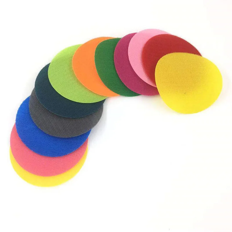 Classroom Magic Mark Its Sitting Carpet Spots 10 PCS to Educate Colorful Marker Round Carpet Stickers for Baby Room Decoration