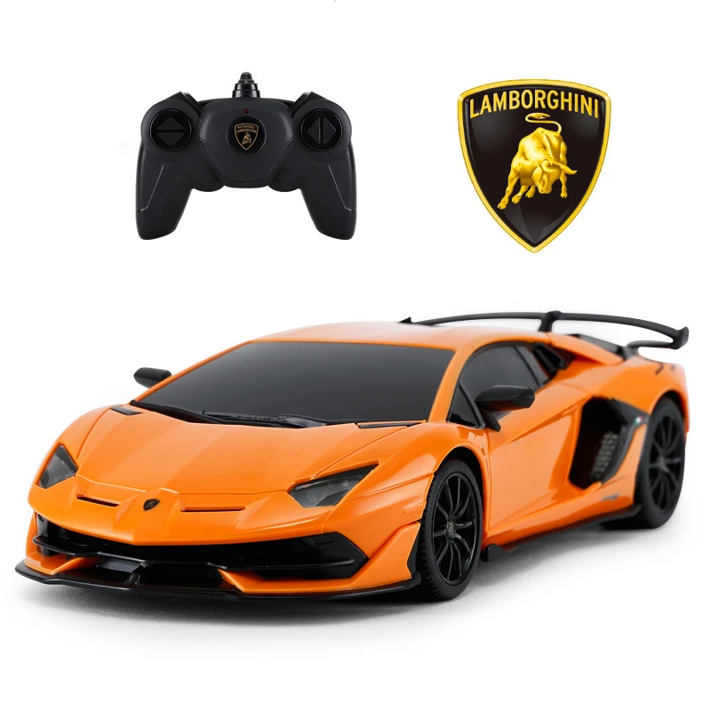 Lamborghini Aventador SVJ RC Car 1:24 Scale Remote Control Toy Radio