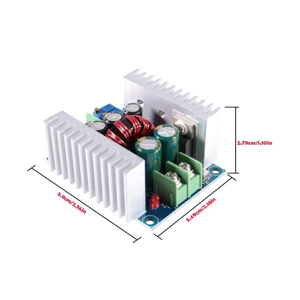 300W DC-DC 벅 컨버터 정전류 20A LED 드라이버 활성 에너지 전달 고전류 스텝다운 모듈