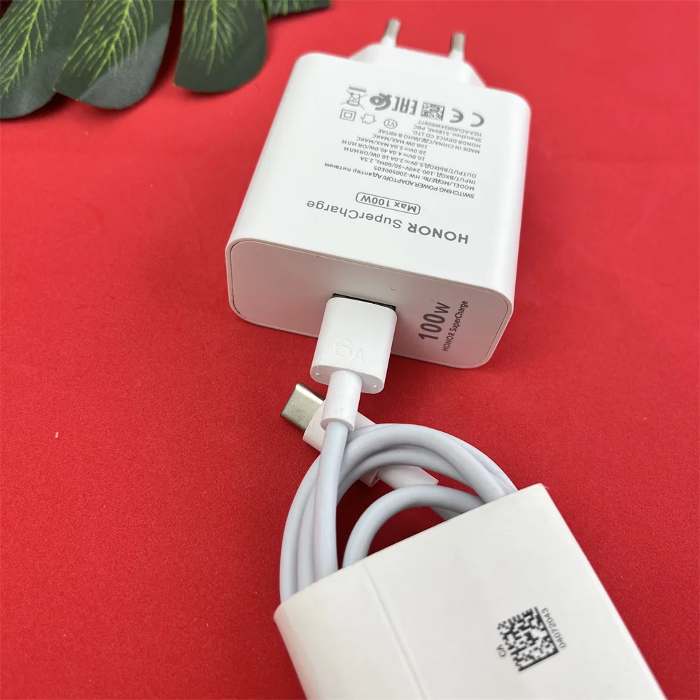 รูปสินค้า อะแดปเตอร์ชาร์จเร็ว 100W SuperCharge สำหรับมือถือ Honor