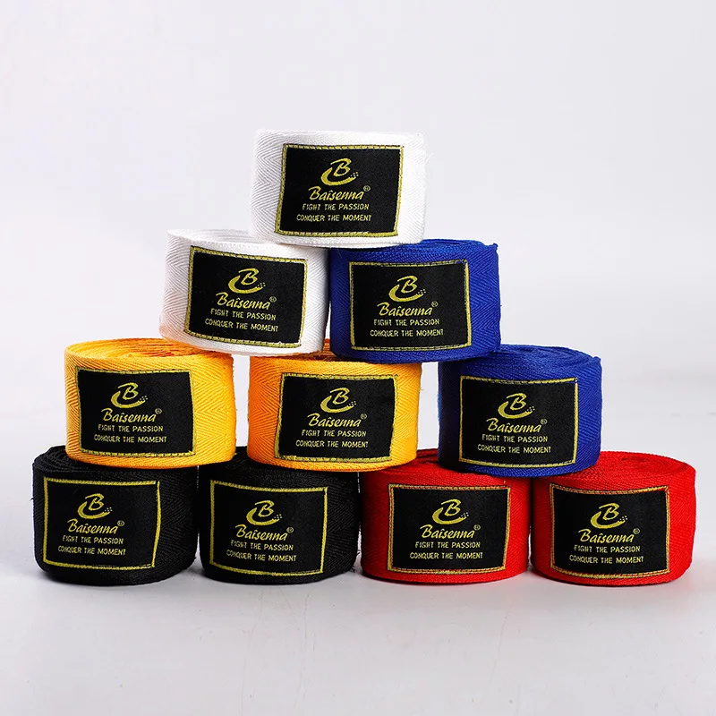 Boxing bandage, sports Sanda hand strap,elastic boxing glove strap, men's and women's fighting training hand guard cloth bandage