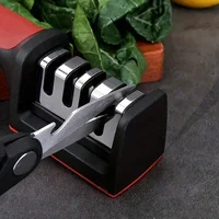 Quick Kitchen 3/4-Segment Knife Sharpener Household Multi-Functional Hand-Held 3/4-Purpose Sharpening Stone Dining Tool 1