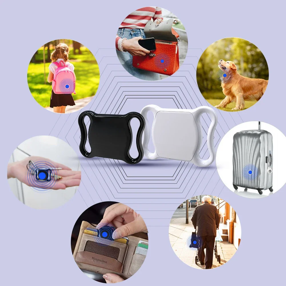 Mini Android ISO Dog Cat Pet Finder Positioning Auto Positioning Locator Anti-loss GPS Tracker for Dog Pet Car Elderly Kids bluetooth tracker smart tracker wallet tracker