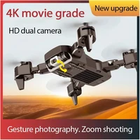 S60 Rc Drone 4k 1080P HD Wide Angle Camera WiFi Fpv Drone Dual Camera Quadcopter RC Random Style Folding Aerial Drone Toy TSLM1 1