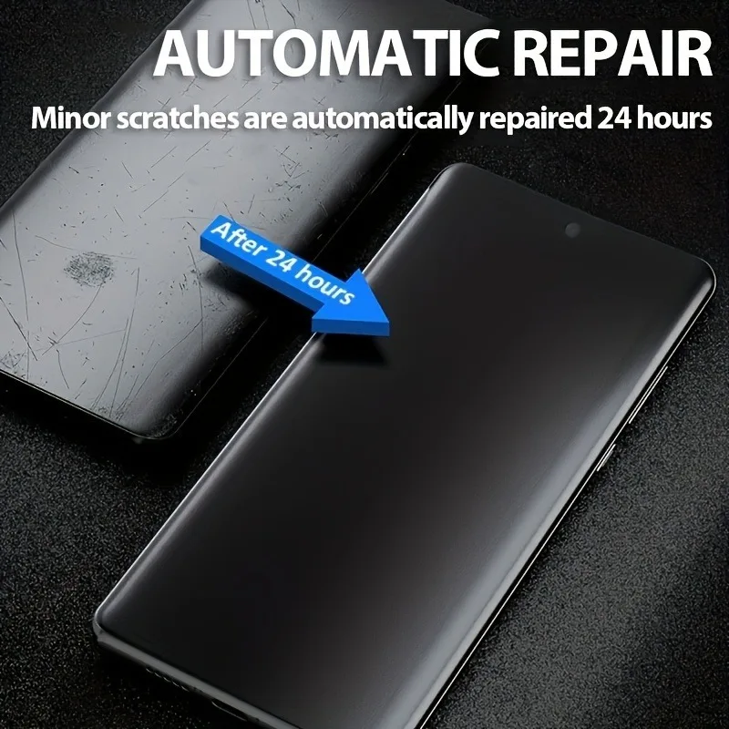 Premium 4-Piece Hydrogel Full Coverage Screen Protector Set