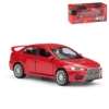 1/41 Mitsubishi Lancer Evolution EVO X Toy Car Model For Children Welly Diecast Race Vehicle Miniature Pull Back Collection Gift 6