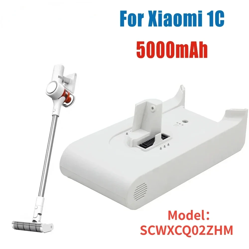 

Оригинальный беспроводной пылесос 5000 мАч для Xiaomi, аксессуары для пылесоса 1C SCWXCQ02ZHM, сменная батарея