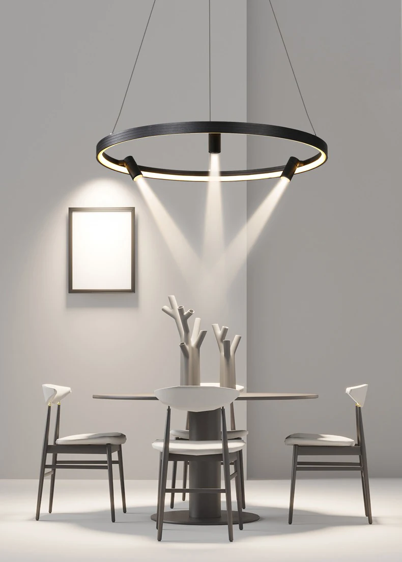 Description Picture 5 of itemModern dine dining room Pendant lights indoor lighting Ceiling lamp hanging light led Chandeliers for living room indoor lightin