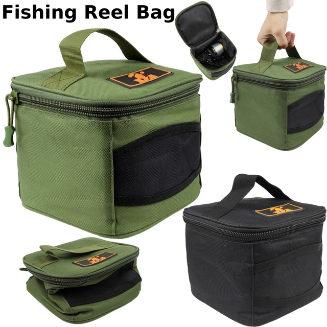 Large Capacity Fishing Reel Storage Bag Carrying Case Foldable Spinning  Fishing Reels Bag Fishing Bags Gear Tackle Carry Cases - AliExpress