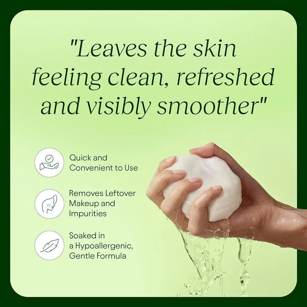 100 قطعة منصات قطنية للتنظيف والترطيب تحسين بشرة ا...