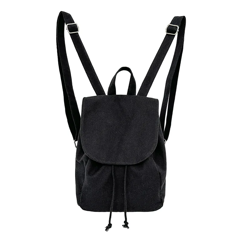 Boys And Girls School Bag 2023 New Fashion Women Small Student Backpack Canvas Female Shoulder Bag Travel Backpack For Womens