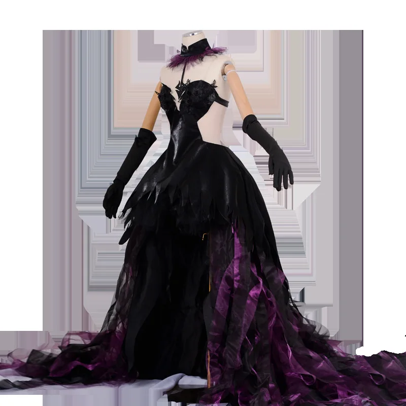 Puella Magi Madoka Magica Homura Akemi Witch Form Cosplay Costume