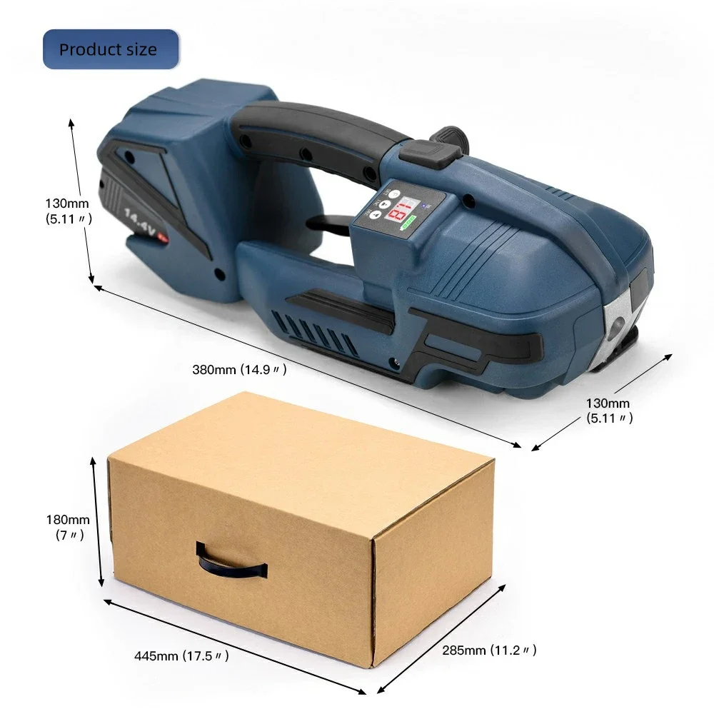 Portable V2 Battery Strapping Tool Chargeable Electric Battery Strap Packing Mac