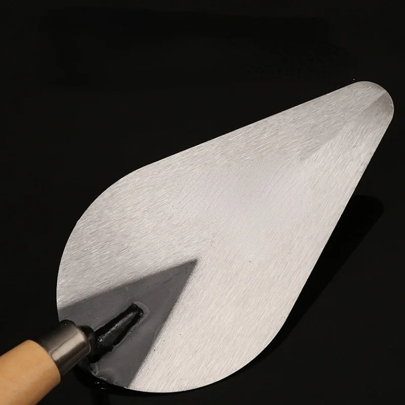1pc Carbon Steel Trowel Garden Floor Road Concrete Stepping Driveway DIY Pavement Brick Trowel With Cement And Mortar