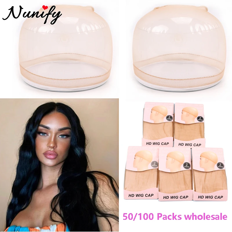 ultra-thin-hd-stocking-wig-cap-for-making-wigs-50-100packs-hd-sheer-wig-cap-top-selling-hairnets-transparent-wig-styling-tools