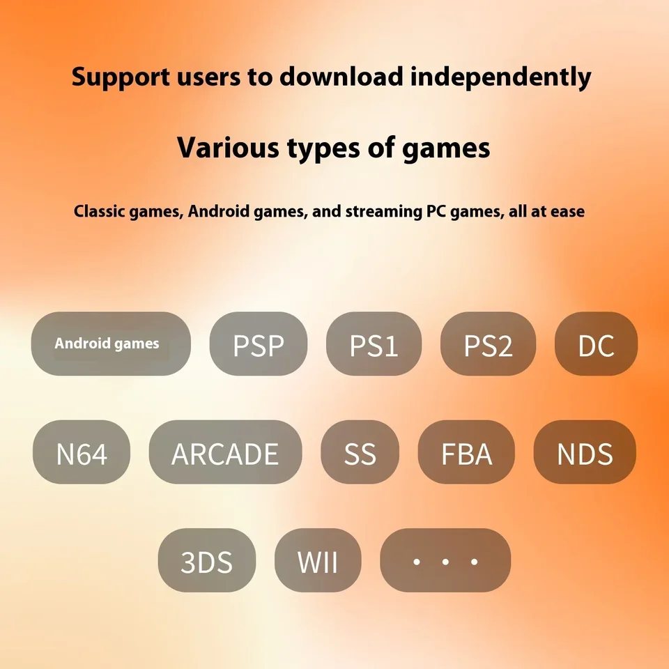 MangMi Air X Android ゲームコンソール 5.5 インチ 1080P IPS タッチ