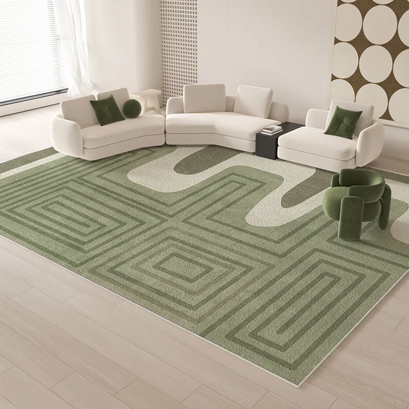 Japanese Style Bedroom Decor Plush Carpet Minimalist Carpets For Living