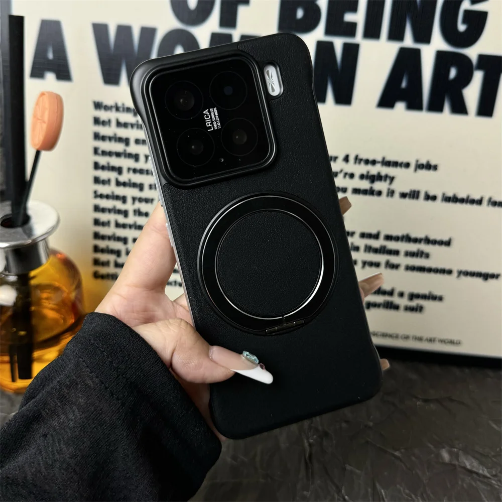 Ultra Thin Magnetic Bracket Phone Case with Invisible Folding Stand