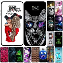 

For Xiaomi Poco X3 Pro Case Silicone Soft Cat Phone Cover for Poco X3 NFC Case TPU Black Funda for Poco X 3 NFC PocoX3 Pro
