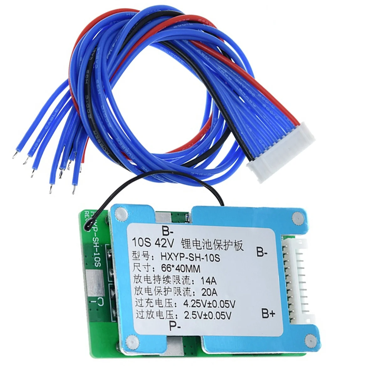 10S 42V 15A for BMS Polymer Cell 18650 Lithium Battery Protection Board with Balance Built-in Temperature Control,lithium battery protection board