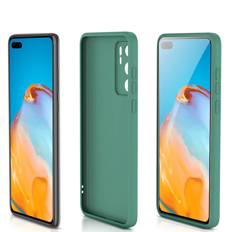 Elegant Slim Matte Silicon TPU Phone Case - Soft, Plain Design