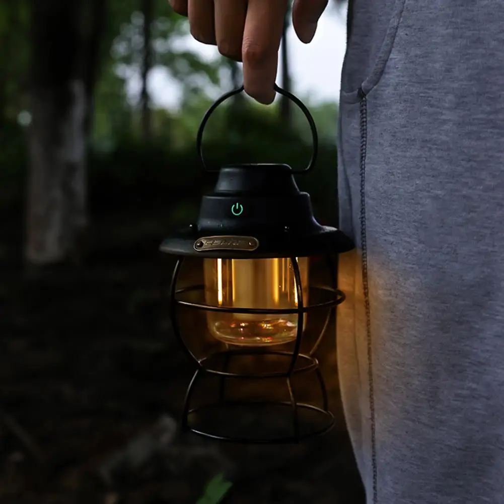 

Многофункциональный перезаряжаемый водонепроницаемый фонарь для кемпинга, яркий портативный фонарь с несколькими режимами работы